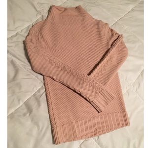 Blush turtleneck